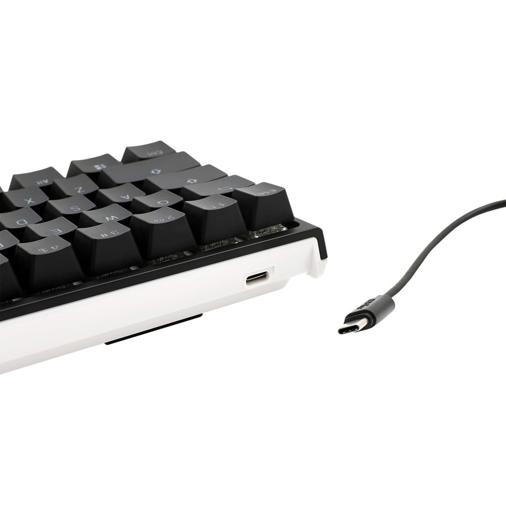 Ducky One 2 Mini SF 65% Gaming Keyboard Cherry RED RGB Switch, Black - Arabic Ducky One 2 Mini SF 65% Gaming Keyboard Cherry RED RGB Switch, Black - Arabic
